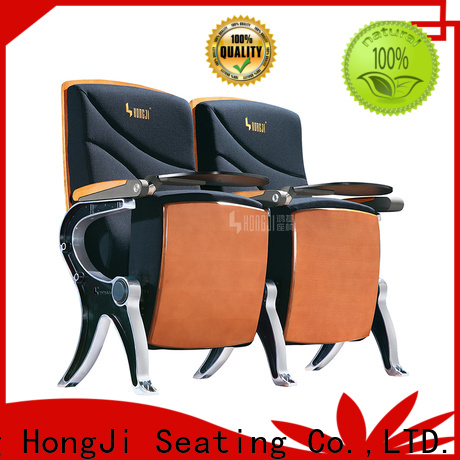 HONGJI stackable church chairs for sale manufacturer for cinema