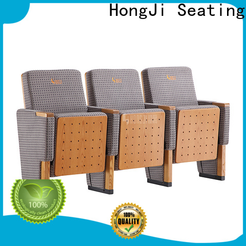 HONGJI newly style stackable auditorium chairs supplier for university classroom