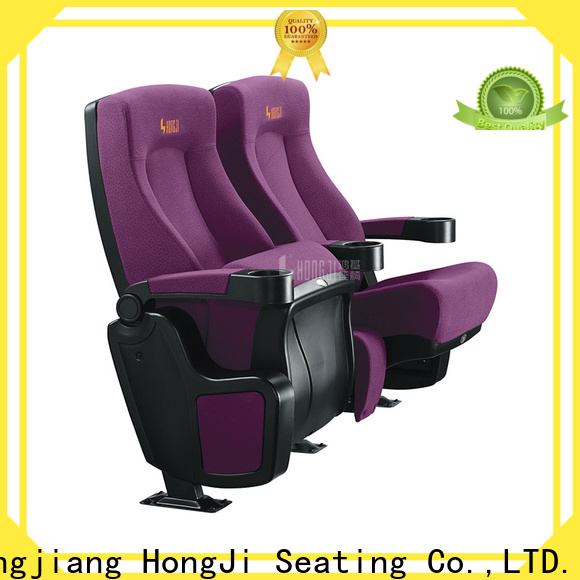 HONGJI fashionable movie theater chairs competitive price for cinema