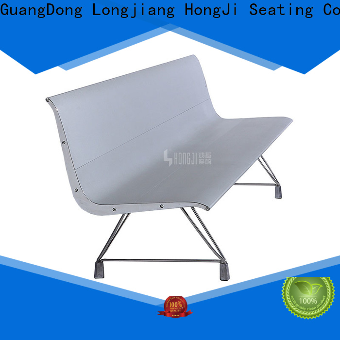 HONGJI h63d3 waiting chairs for hospital public seating solution for bank