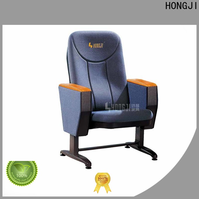 HONGJI newly style lecture hall seating manufacturer for university classroom