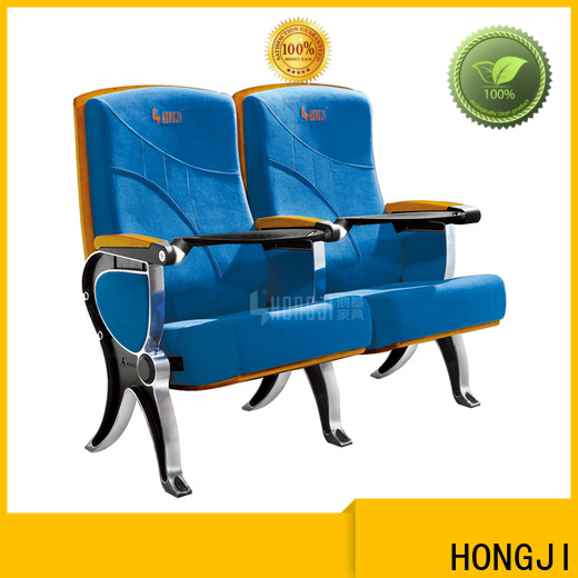 HONGJI elegant two seat theater seating factory for sale