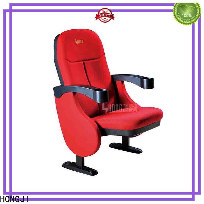 HONGJI elegant movie theater chairs competitive price for cinema