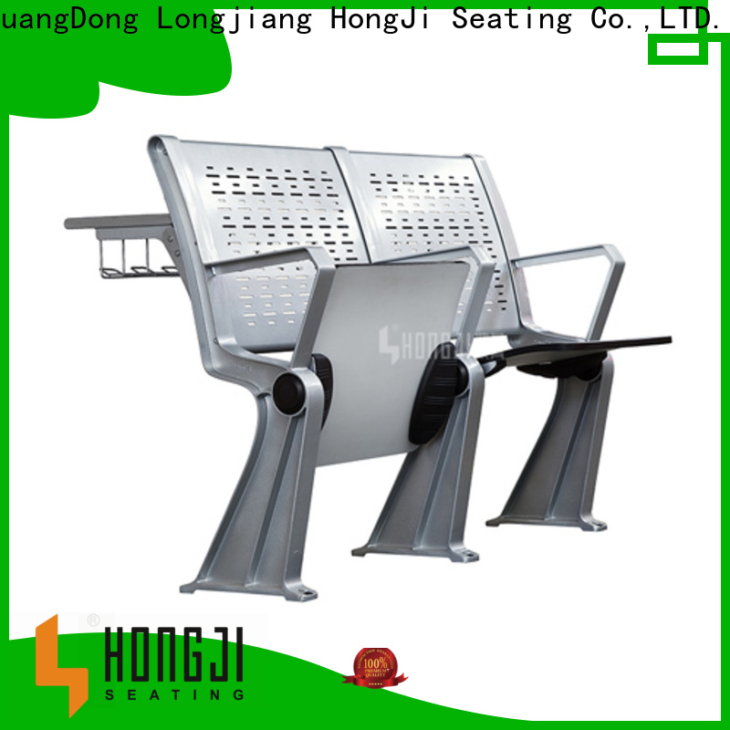 HONGJI ergonomic student desk and chair manufacturer for university