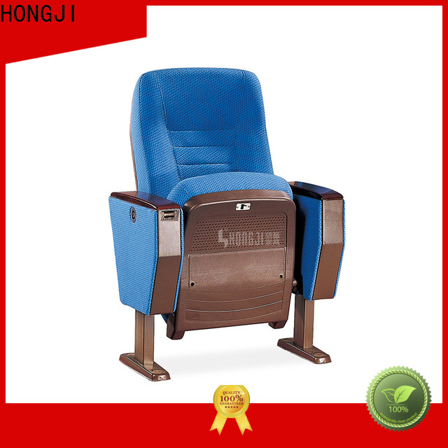 HONGJI newly style 4 person theater seating factory for university classroom