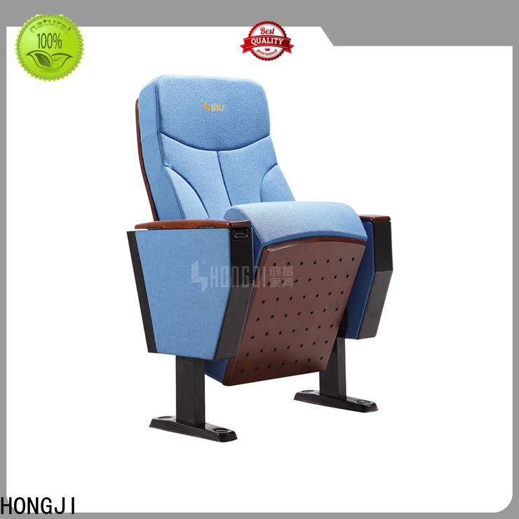 HONGJI high-end leather theater seats factory for office furniture