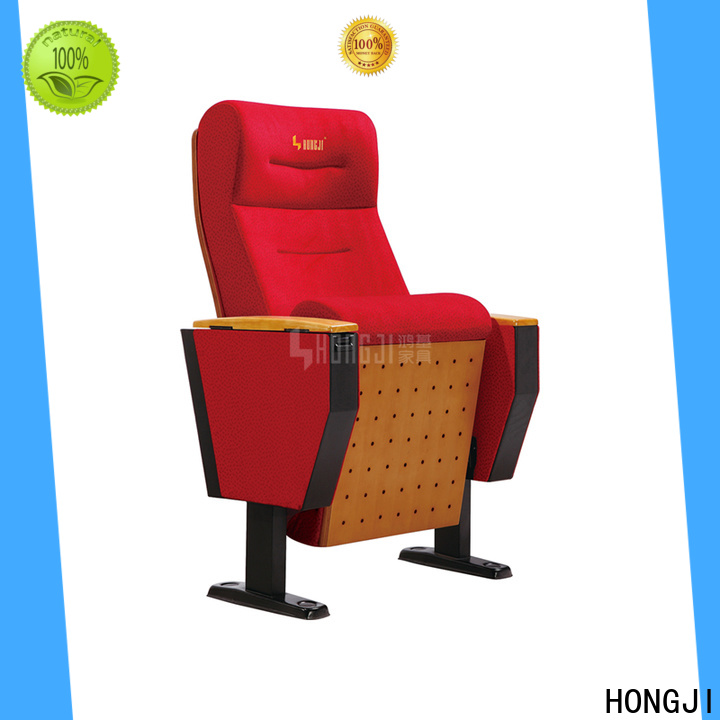 HONGJI elegant media room theater seating manufacturer for office furniture