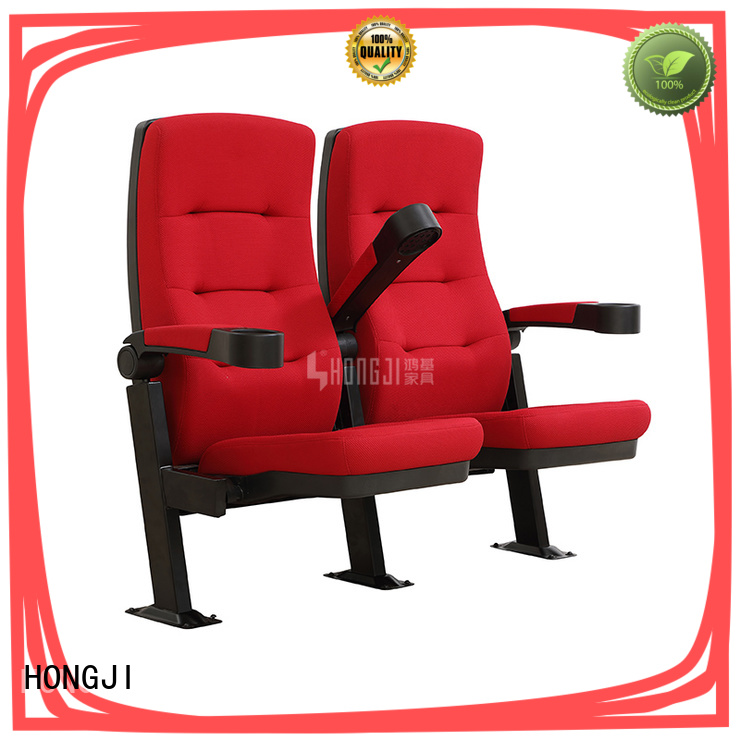 HONGJI elegant cinema seats directly factory price for theater