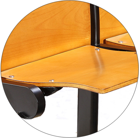 HONGJI ISO9001 certified classroom tables for university-3