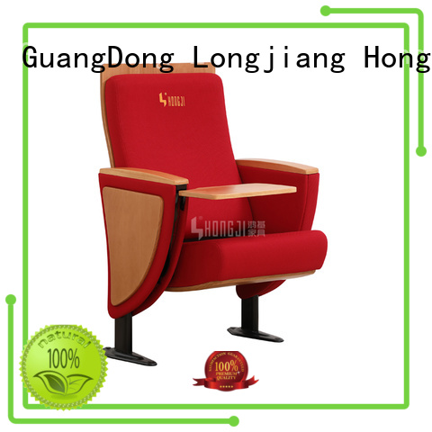 HONGJI newly style auditorium chair manufacturer for cinema