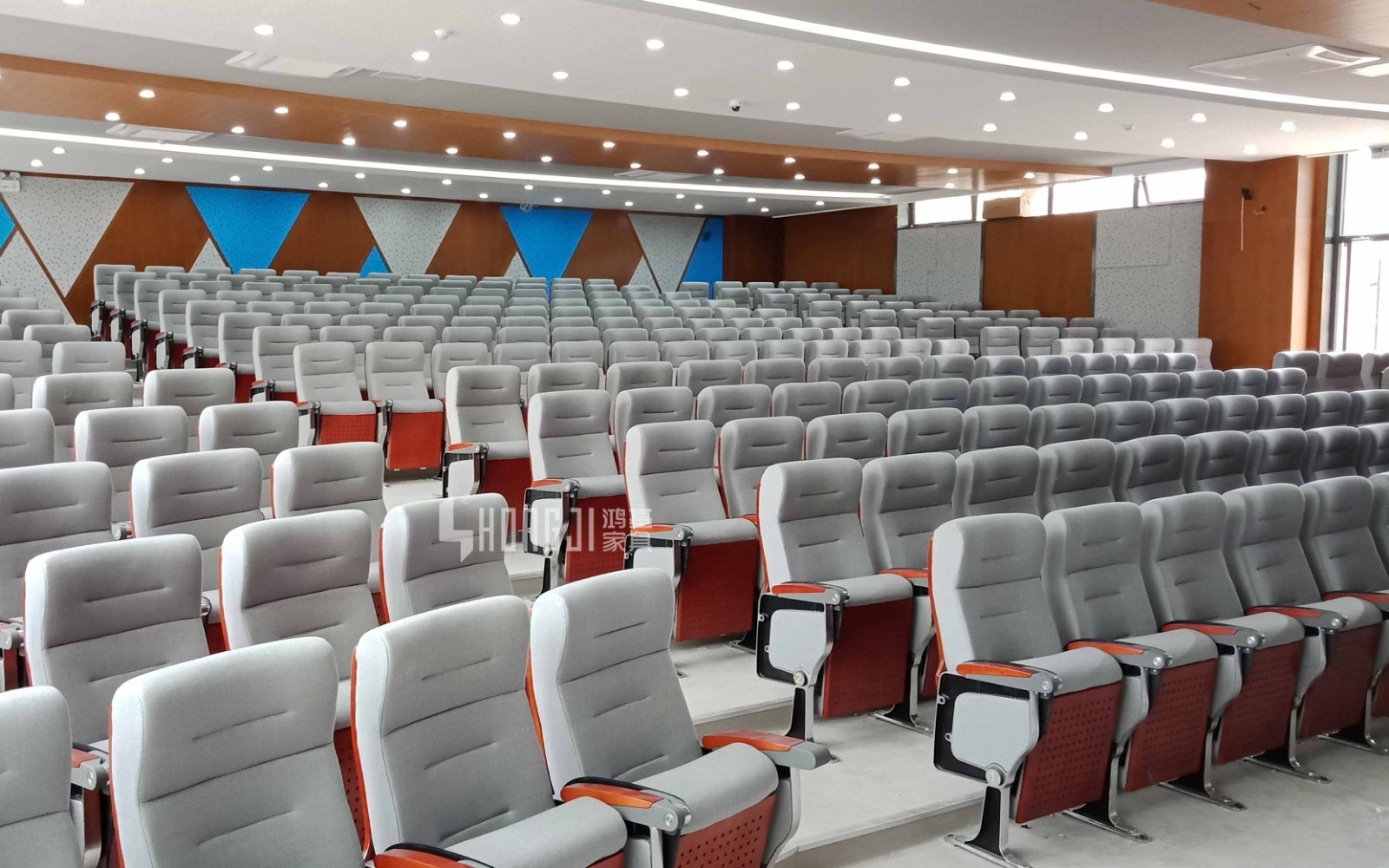 HONGJI elegant stackable auditorium chairs supplier for cinema-13