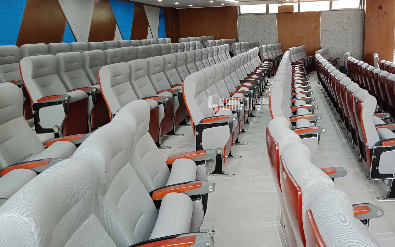 HONGJI outstanding durability 2 seat theater seating factory for sale-14