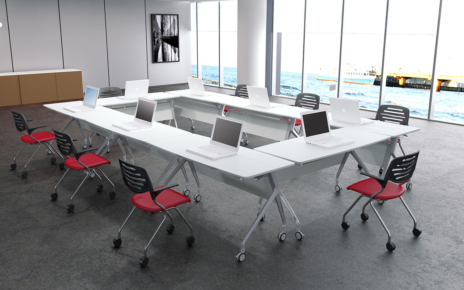 Folding Training Conference Table HD-12B-14