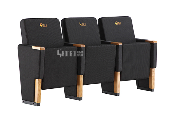 HONGJI black leather theater seats factory for cinema-10