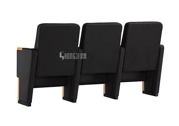 HONGJI real leather theater seating manufacturer for university classroom-11