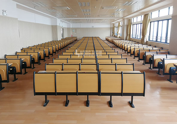 ISO14001 certified school desk and chair set wooden for university-10