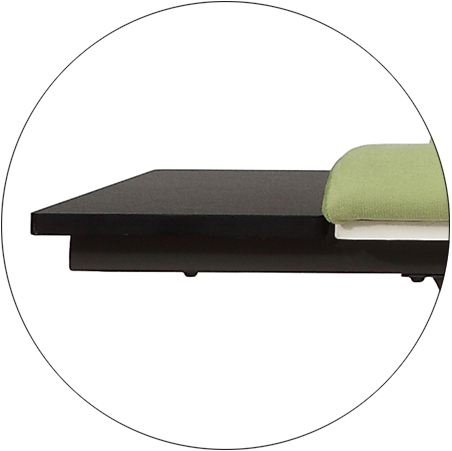 durable in use waiting bench h60e3 public seating solution for hosiptal