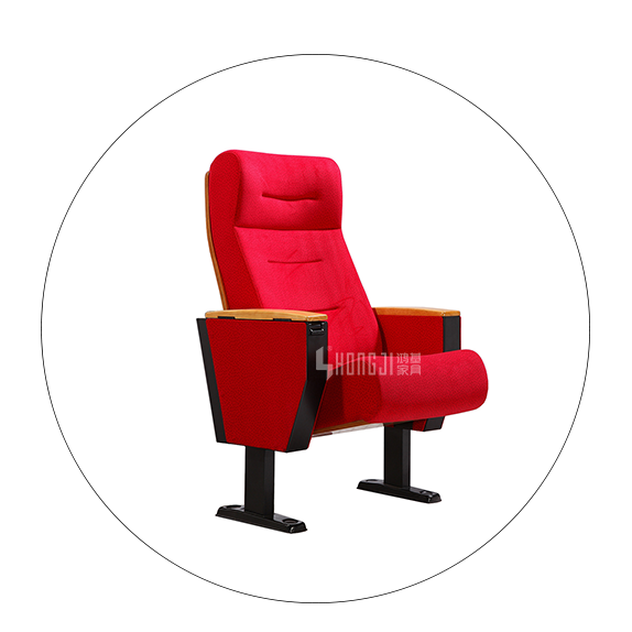 HONGJI soft leather theater chairs manufacturer for sale