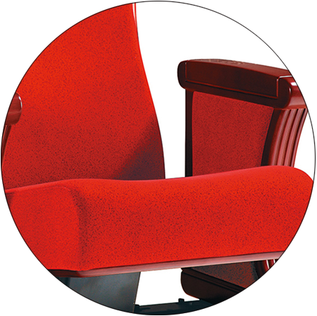 HONGJI excellent theater seating chairs high-end for student