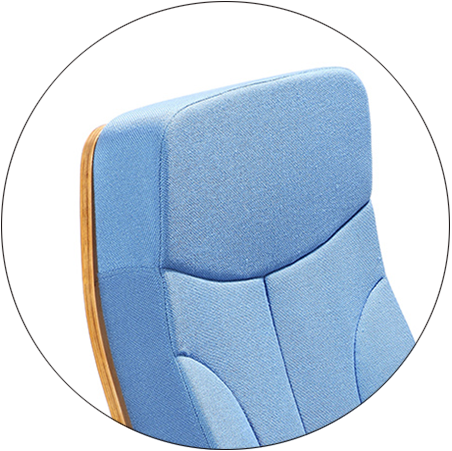 HONGJI outstanding durability fabric theater seating supplier for office furniture