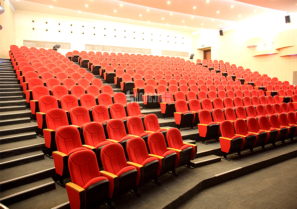 HONGJI high-end leather theater seats manufacturer for university classroom