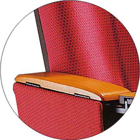 red leather theater chairs high-end supplier for student