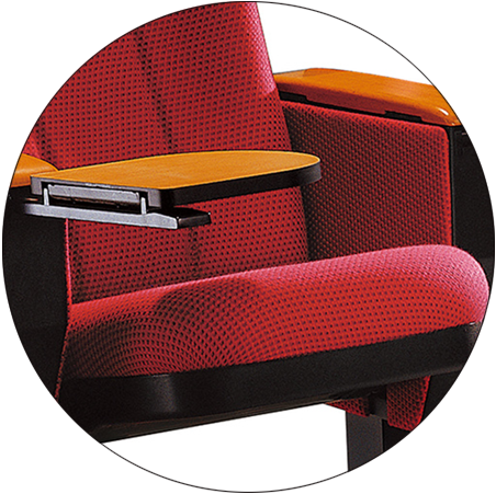 red leather theater chairs high-end supplier for student