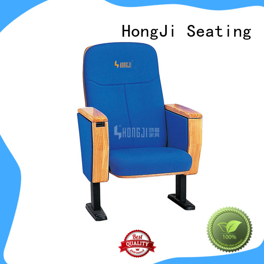 black leather theater seats newly style factory for sale