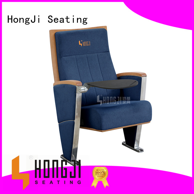 HONGJI newly style 2 seat theater seating factory for sale