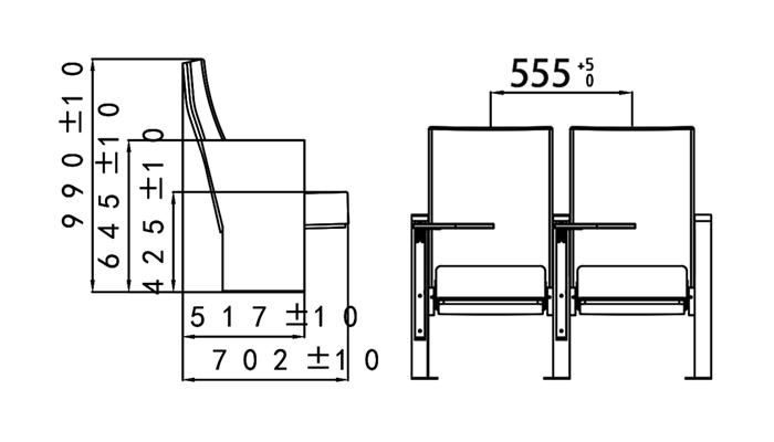 unparalleled church chairs newly style supplier for office furniture-1