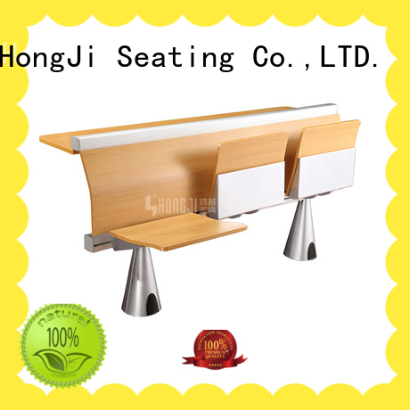 HONGJI ISO14001 certified middle school desk factory fpr classroom