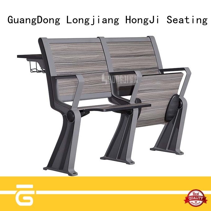 HONGJI ISO9001 certified school desk chair for university